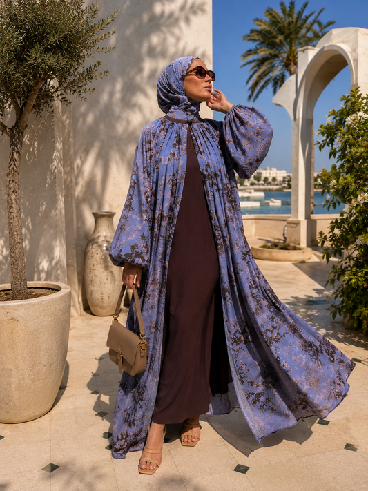 ABAYA KIMONO YUMI – Chocolat Ébène