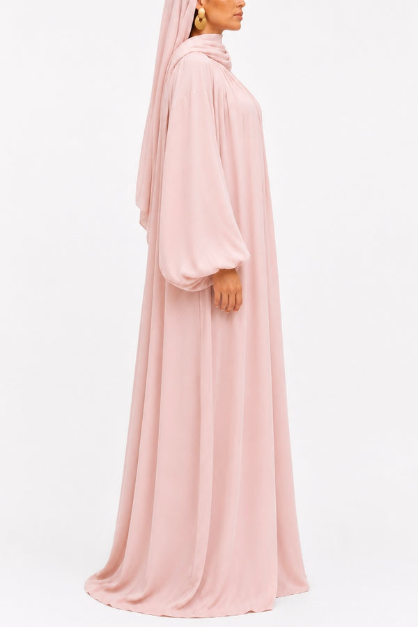 ROBE MODEST LYANA – Rose Nacré