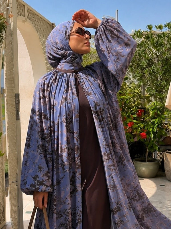 ABAYA KIMONO YUMI – Chocolat Ébène