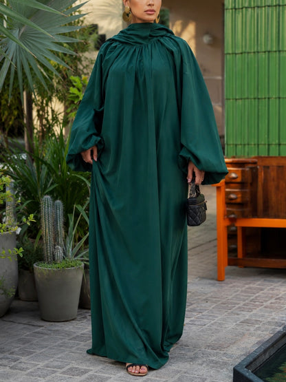ROBE MODEST LYANA – Vert Sapin Impérial
