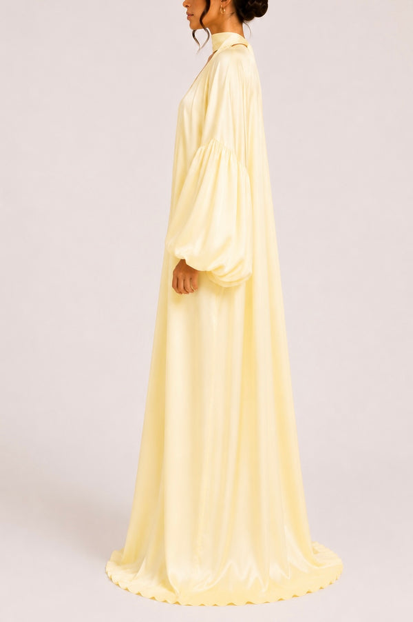 ROBE LOHANE – Jaune Vanille