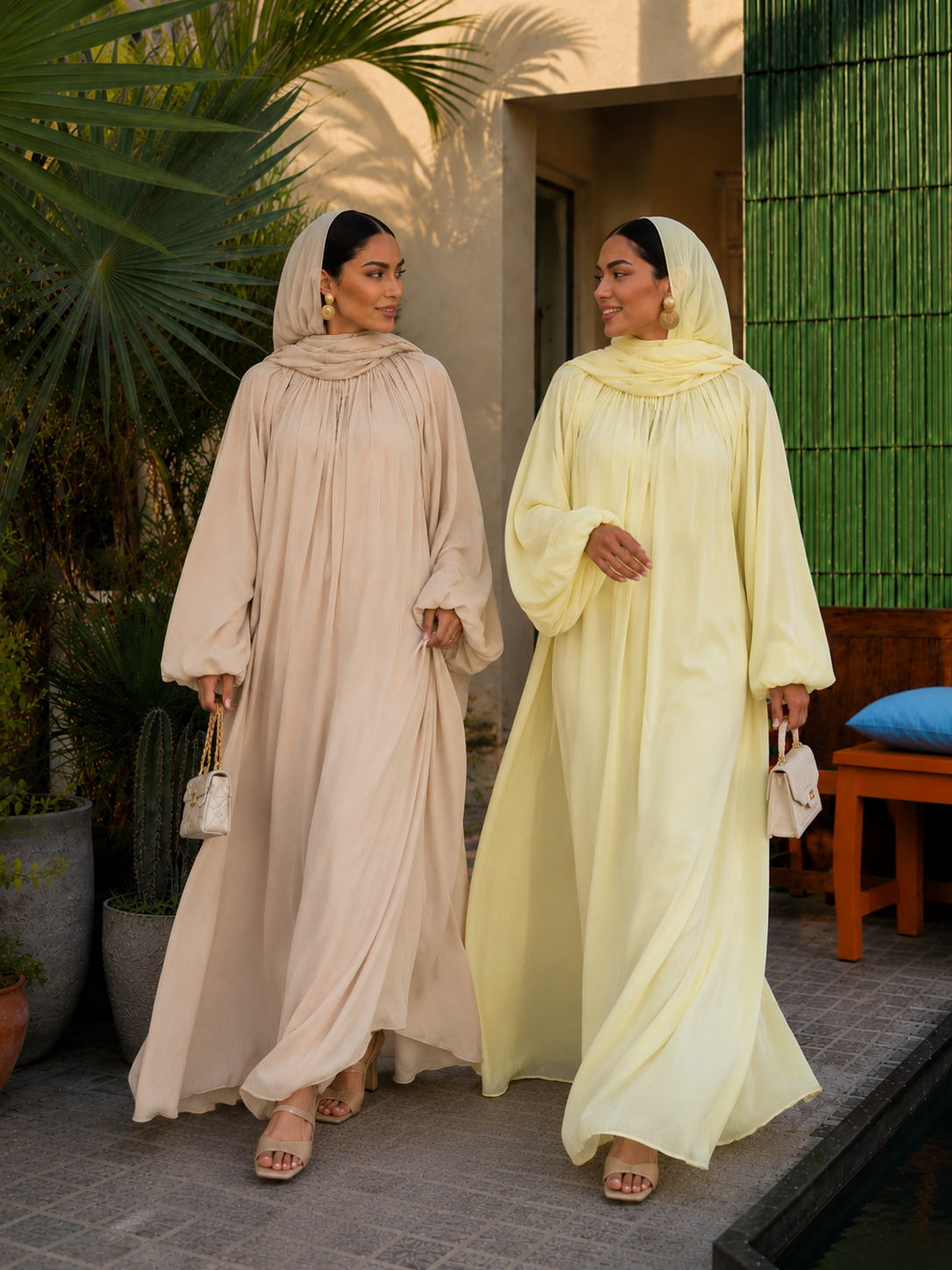 ROBE MODEST LYANA – Jaune Beurre