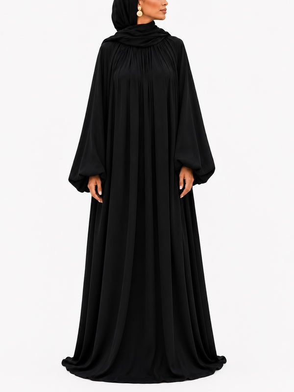 ROBE MODEST LYANA – Noir Intemporel