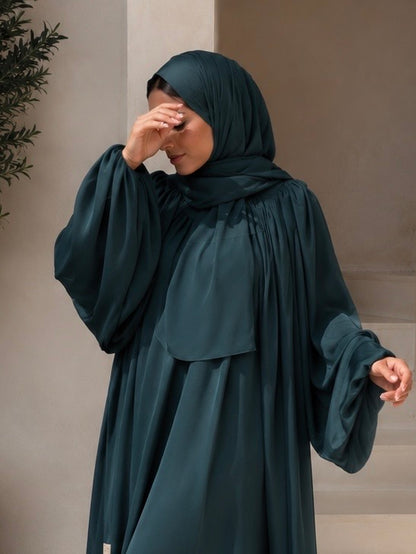 ROBE MODEST LYANA – Vert Lagon