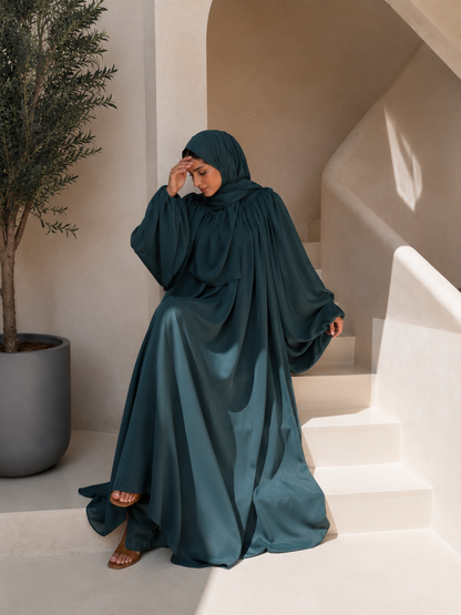 ROBE MODEST LYANA – Vert Lagon