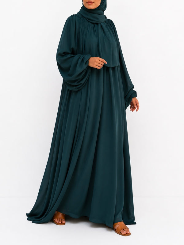 ROBE MODEST LYANA – Vert Lagon