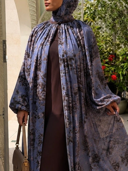 ABAYA KIMONO YUMI – Chocolat Ébène