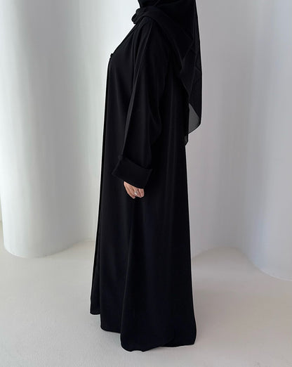 LENNA TIMELESS BLACK ABAYA